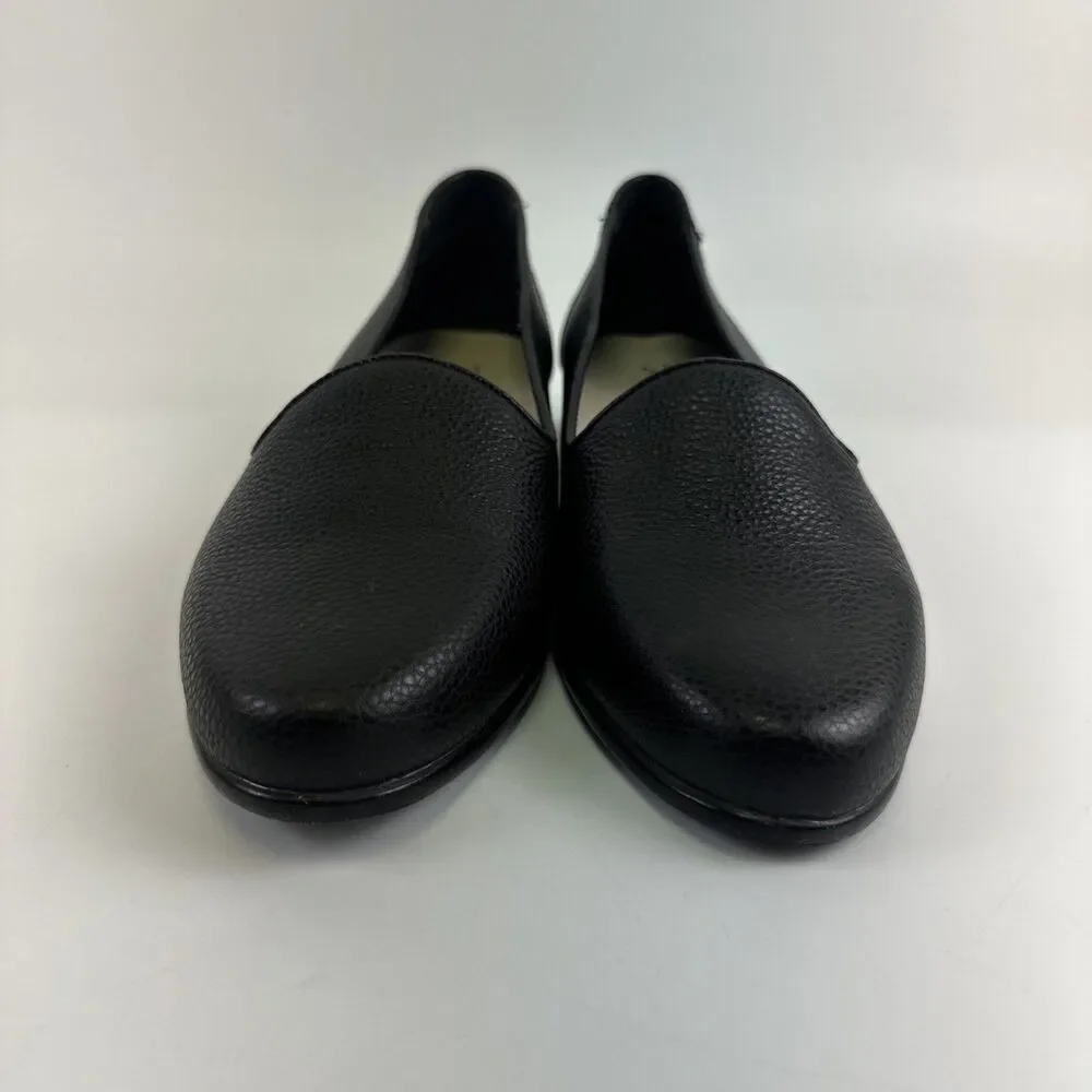 Trotters Black Leather Loafers - Picture 3 of 15